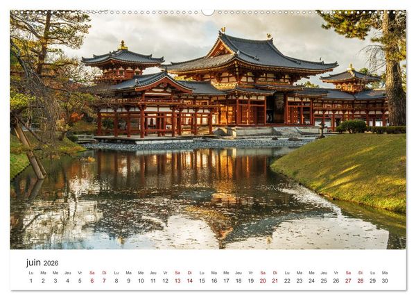 Produktbild: Jardiner au Japon (Calendrier mural 2026 DIN A2 vertical) calendrier de bureau