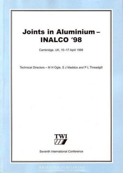Produktbild: Joints in Aluminium - INALCO '98