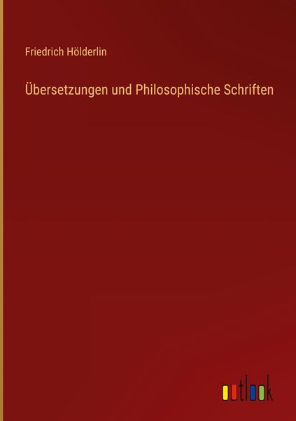 Produktbild: &Uuml;bersetzungen und Philosophische Schriften