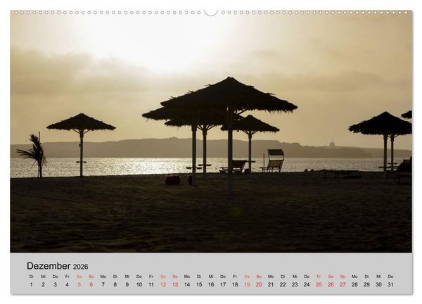 Produktbild: Boa Vista - Perle der Kapverden (hochwertiger Premium Wandkalender 2026 DIN A2 quer), Kunstdruck in Hochglanz