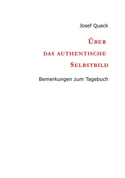 Produktbild: &Uuml;ber das authentische Selbstbild