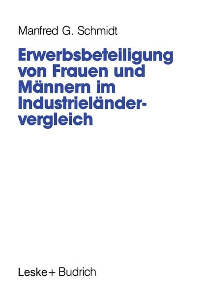 Produktbild: Erwerbsbeteiligung von Frauen und M&auml;nnern im Industriel&auml;ndervergleich