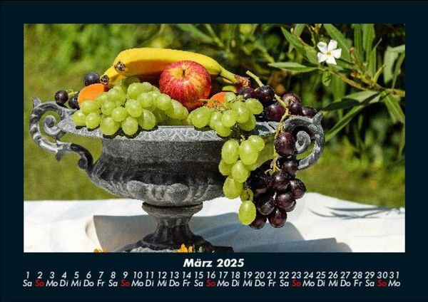 Produktbild: Fr&uuml;chte 2025 Fotokalender DIN A5