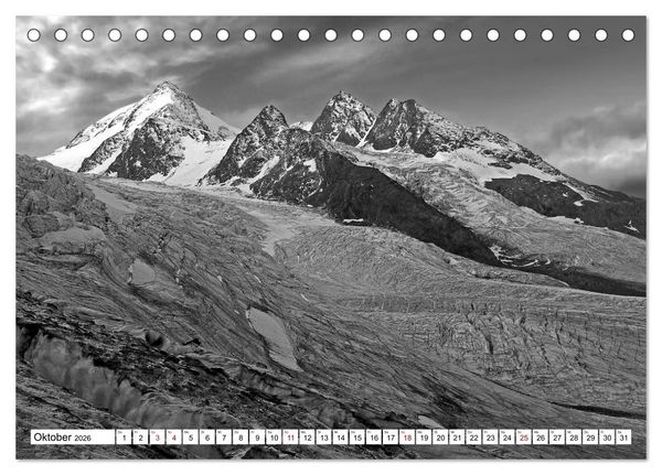 Produktbild: Dreitausender in den Alpen (Tischkalender 2026 DIN A5 quer), CALVENDO Monatskalender
