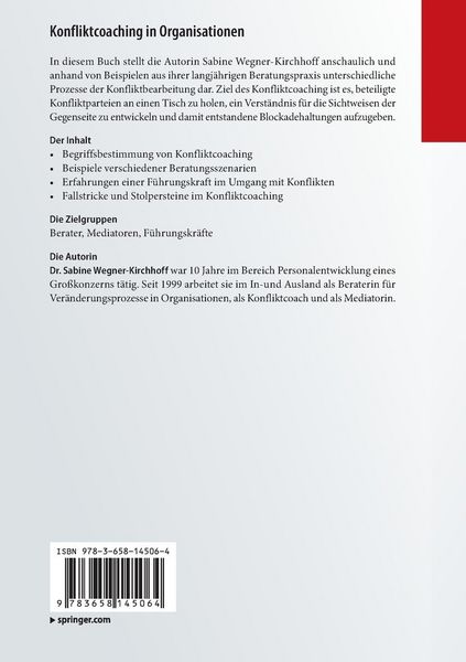 Produktbild: Konfliktcoaching in Organisationen