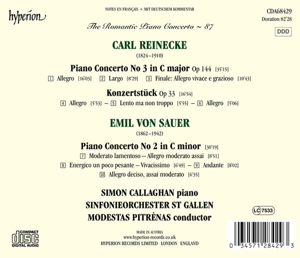 Produktbild: Romantic Piano Concerto Vol. 87