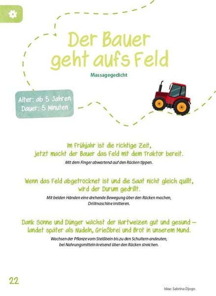 Produktbild: Das Kita-Jahreszeitenbuch: Massagegeschichten