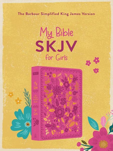 Produktbild: My Bible Skjv for Girls (Pink and Gold Florals)