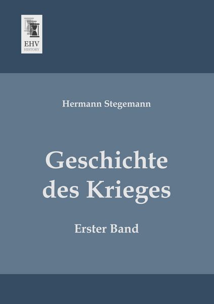 Produktbild: Geschichte des Krieges