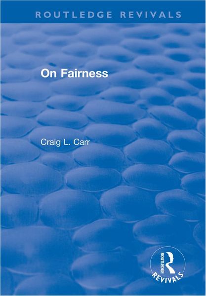 Produktbild: On Fairness