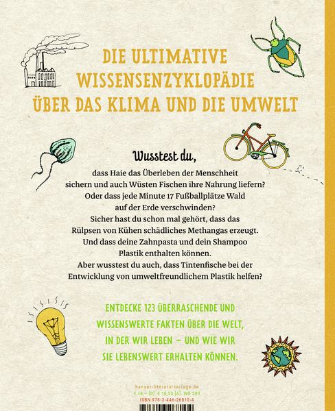 Produktbild: 123 superschlaue Dinge, die du &uuml;ber das Klima wissen musst