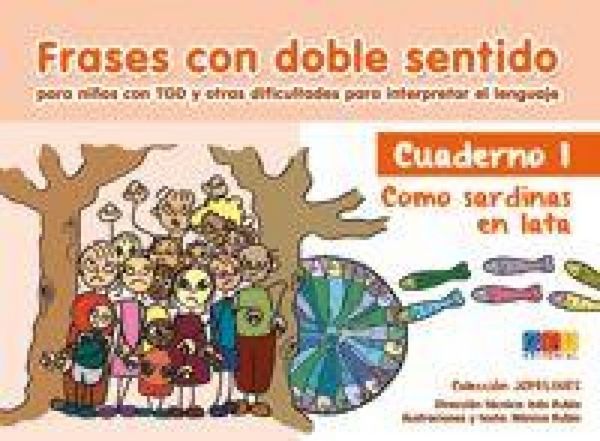 Produktbild: Frases con doble sentido : cuaderno 1 : como sardinas en lata