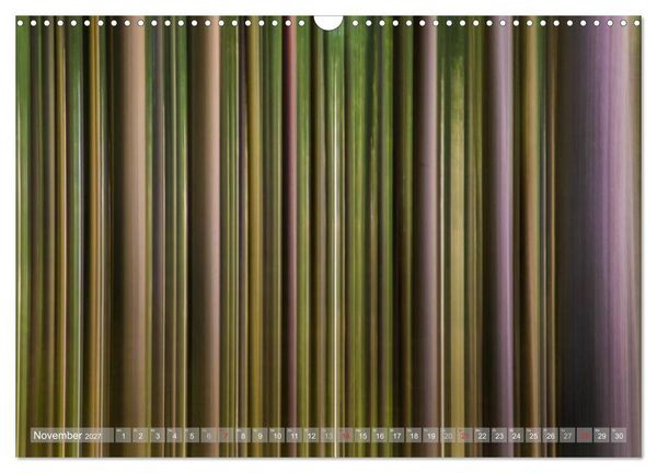 Produktbild: Atelier Wald - gemalt mit Licht (Wandkalender 2027 DIN A3 quer), CALVENDO Monatskalender