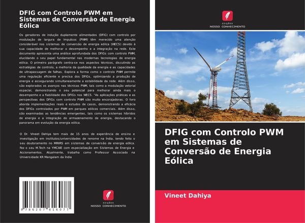 Produktbild: DFIG com Controlo PWM em Sistemas de Convers&atilde;o de Energia E&oacute;lica