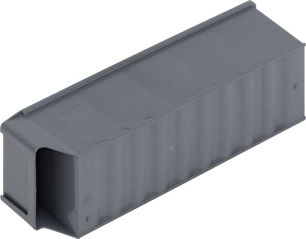 Produktbild: Alutec 66027 Sichtlagerkasten (L x B x H) 300 x 91 x 81mm Dunkelgrau 1St.