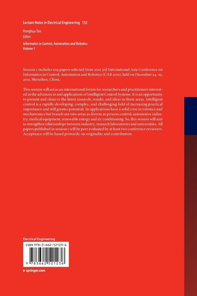 Produktbild: Informatics in Control, Automation and Robotics