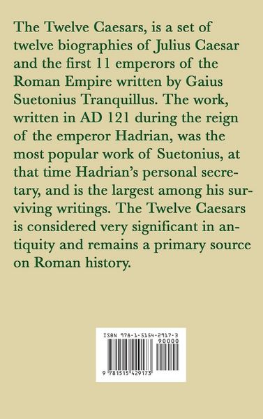 Produktbild: The Lives of the Twelve Caesars -Caligula-