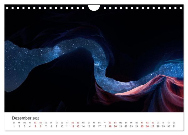 Produktbild: Arizona - Grand Canyon State (Wandkalender 2026 DIN A4 quer), CALVENDO Monatskalender