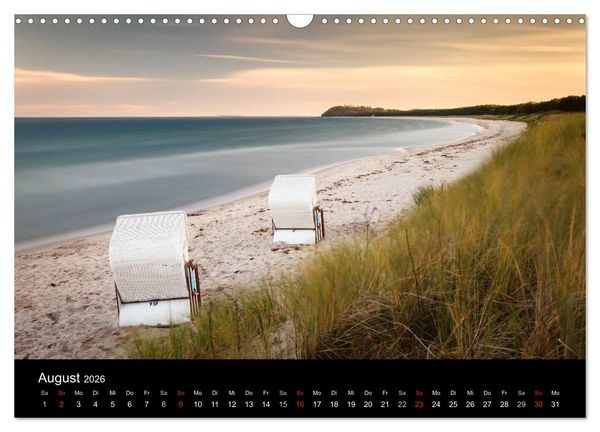 Produktbild: Ostseeinsel R&uuml;gen Impressionen (Wandkalender 2026 DIN A3 quer), CALVENDO Monatskalender