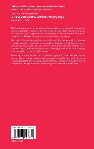 Produktbild: Posthumanist and New Materialist Methodologies