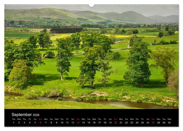 Produktbild: Scenes from Northumberland (High Quality Premium Wall Calendar 2026 DIN A2 landscape),CALVENDO 12 Month Wall Calendar