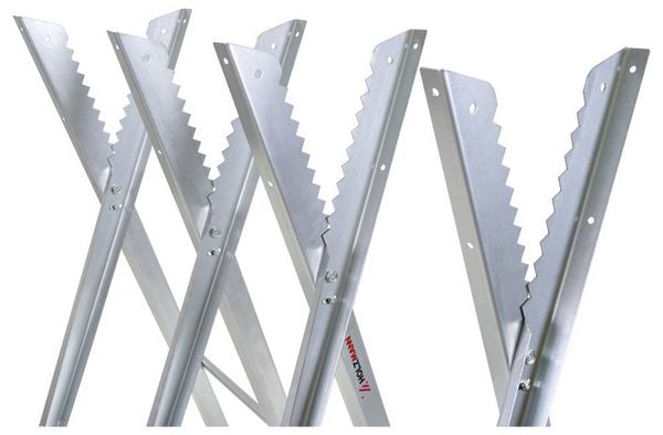 Produktbild: Holzmann Maschinen SBO4X SBO4X Stahl verzinkt S&auml;gebock klappbar 150kg 7.8kg 1St.