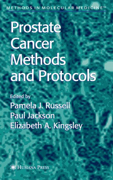 Produktbild: Prostate Cancer Methods and Protocols