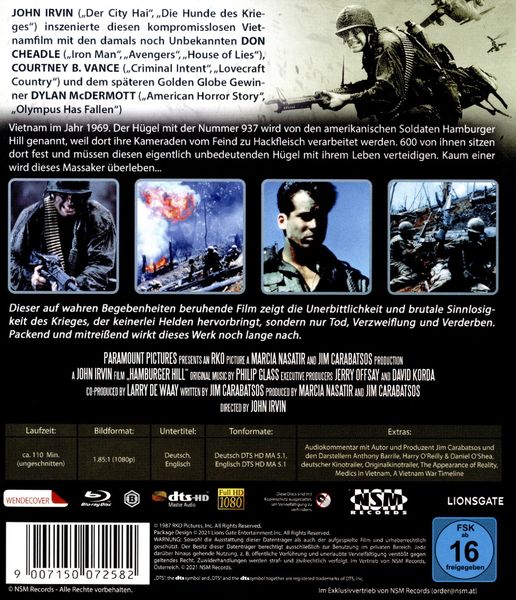 Produktbild: Hamburger Hill (uncut)