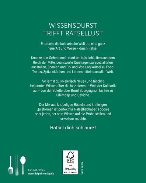 Produktbild: K&uuml;chen der Welt I Wissen in R&auml;tseln