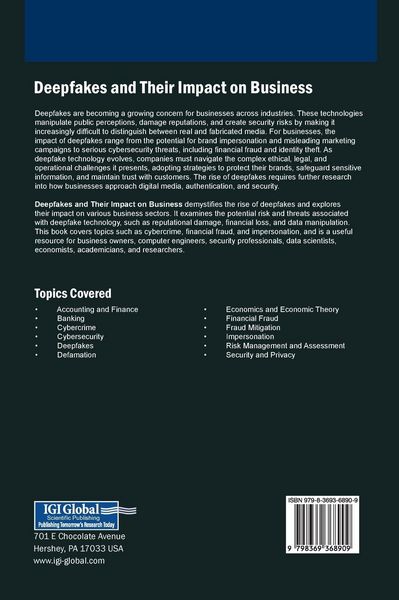 Produktbild: Deepfakes and Their Impact on Business