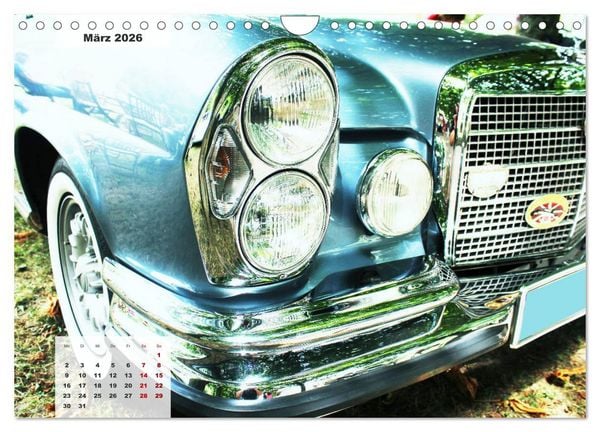 Produktbild: Mercedes Edel & Fein (Wandkalender 2026 DIN A4 quer), CALVENDO Monatskalender