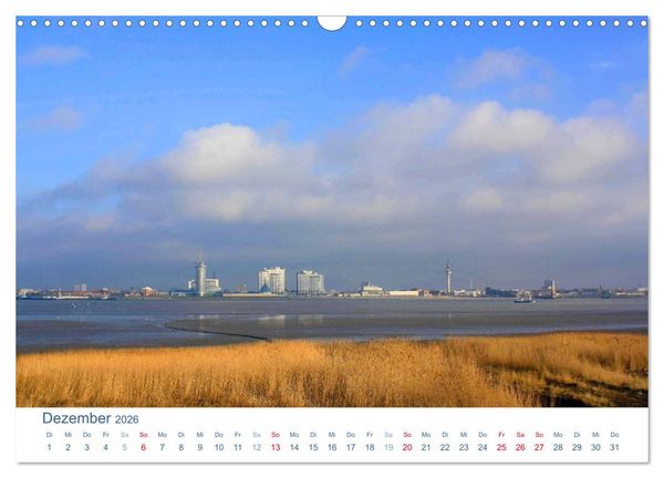 Produktbild: Bremerhaven 2026. Impressionen aus den Havenwelten (Wandkalender 2026 DIN A3 quer), CALVENDO Monatskalender