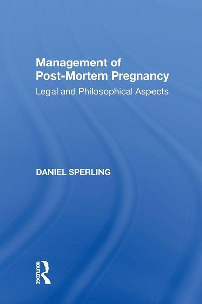 Produktbild: Management of Post-Mortem Pregnancy