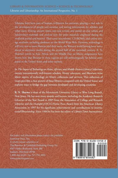 Produktbild: Impact of Technology on Asian, African, and Middle Eastern Library Collections