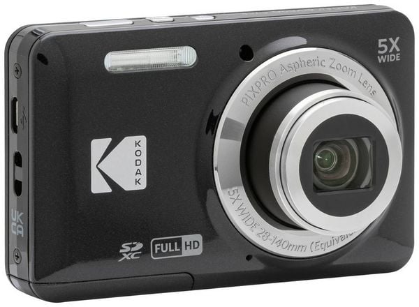 Produktbild: Kodak Pixpro FZ55 Friendly Zoom Digitalkamera 16 Megapixel Opt. Zoom: 5 x Schwarz Full HD Video, HDR-Video, Integrierter Akku