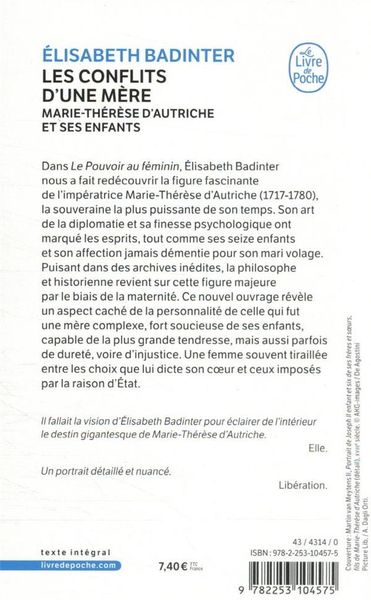 Produktbild: Les Conflits d'une m&egrave;re