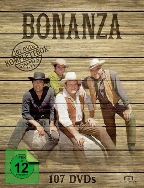 Bonanza - Komplettbox / Staffel 1-14 [107 DVDs]