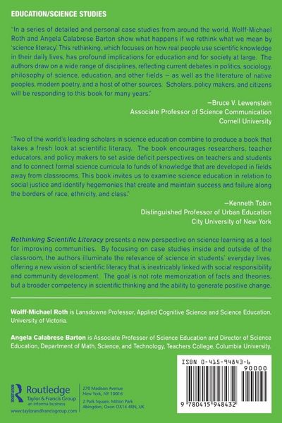 Produktbild: Rethinking Scientific Literacy