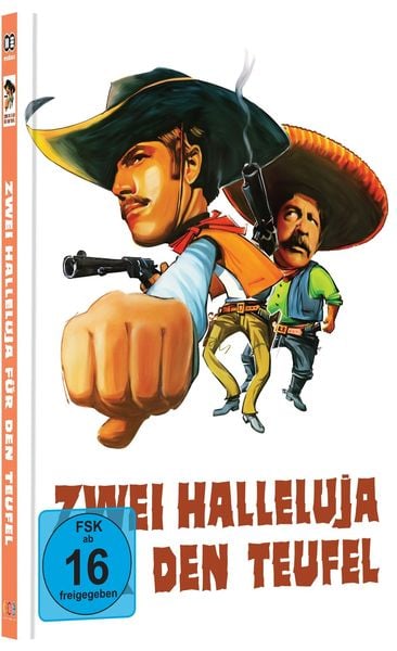 Produktbild: Zwei Halleluja f&uuml;r den Teufel - Mediabook - Cover B - Limited Edition (Blu-ray+DVD)