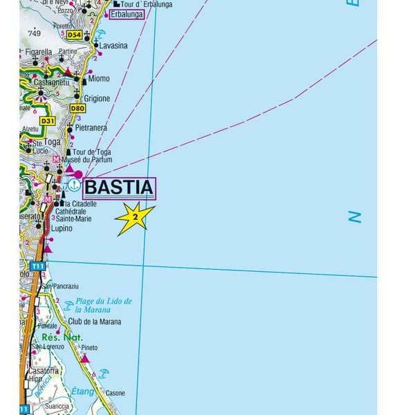 Produktbild: freytag & berndt Stra&szlig;enkarte Korsika 1:150.000