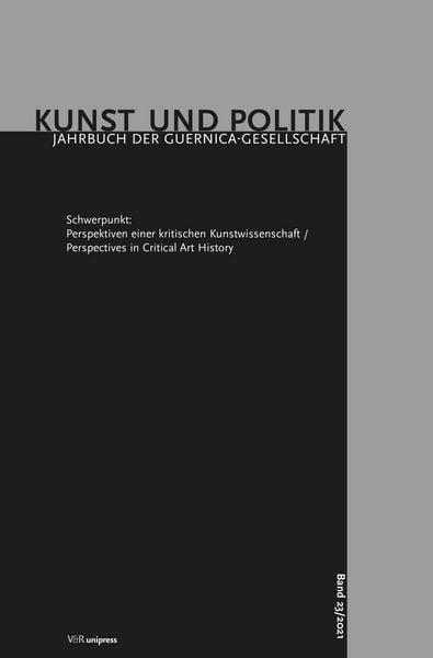 Produktbild: Perspektiven einer kritischen Kunstwissenschaft / Perspectives in Critical Art History