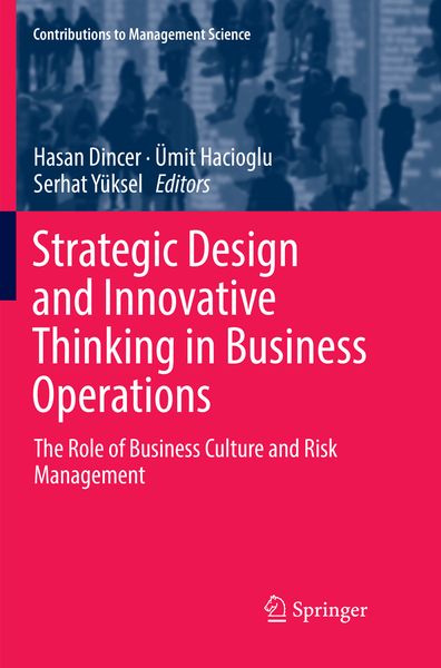 Produktbild: Strategic Design and Innovative Thinking in Business Operations