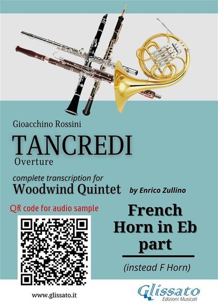 Produktbild: French Horn in Eb part of "Tancredi" for Woodwind Quintet