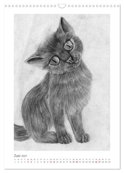 Produktbild: Die Sprache der Augen: Die Seele von Hund und Katze in handgemalten Portr&auml;ts (Wandkalender 2027 DIN A3 hoch), CALVENDO Monatskalender