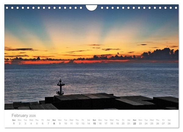 Produktbild: Fascination of Shipping On board around the world (Wall Calendar 2026 DIN A4 landscape), CALVENDO 12 Month Wall Calendar