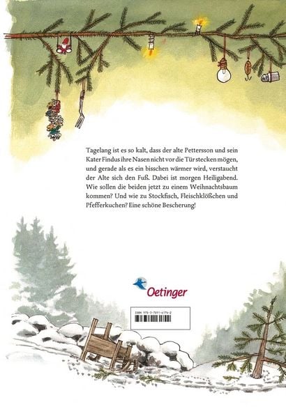 Produktbild: Pettersson und Findus. Pettersson kriegt Weihnachtsbesuch