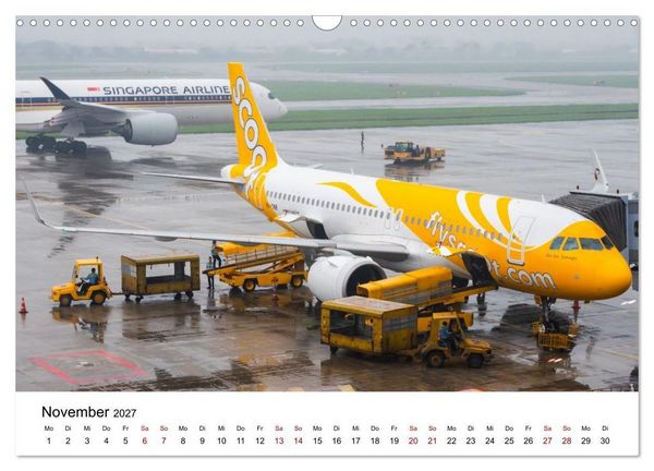 Produktbild: Airbus A320 Das Brot und Butter Flugzeug (Wandkalender 2027 DIN A3 quer), CALVENDO Monatskalender