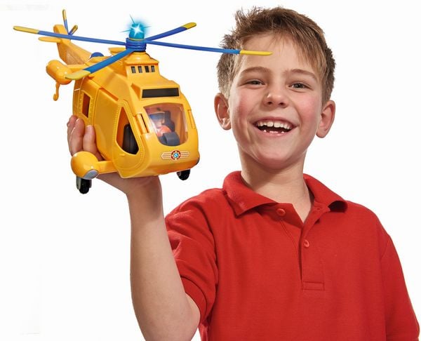 Produktbild: Sam Hubschrauber Wallaby II mit Figur