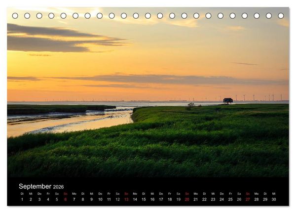 Produktbild: Lichtblicke aus Europa (Tischkalender 2026 DIN A5 quer), CALVENDO Monatskalender