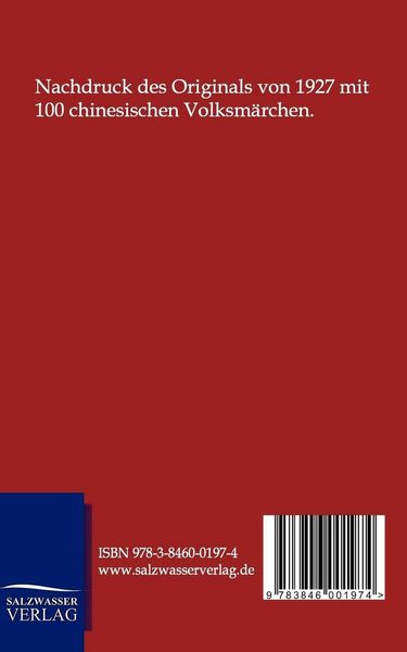 Produktbild: Chinesische Volksm&auml;rchen